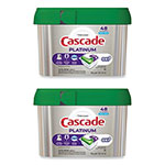 Cascade ActionPacs, Fresh Scent, 26.7 oz Tub, 48/Tub, 3 Tubs/Carton orginal image