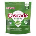 Cascade Dish Soap, Action Pacs, Fresh Scent, 25 Per Pack, 5/Case, 125 Total orginal image