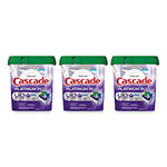 Cascade Platinum Plus ActionPacs Dishwasher Detergent Pods, Fresh Scent, 28.4 oz Tub, 52/Tub, 3 Tubs/Carton orginal image