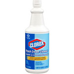 Clorox Bleach Cream Cleanser, Cream Cleanser, 32 fl oz (1 quart), 512/Pallet, Clear orginal image