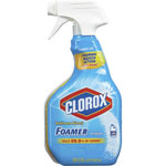 Clorox Disinfecting Bathroom Foamer with Bleach ? Original, Spray, 30 fl oz (0.9 quart), Clear orginal image