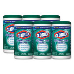 Clorox Disinfecting Wipes, Fresh Scent, 7 x 8, White, 75/Canister, 6 Canisters/Carton orginal image