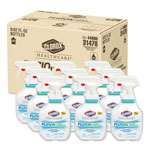 Clorox Fuzion Cleaner Disinfectant, Unscented, 32 oz Spray Bottle, 9/Carton orginal image