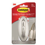 Command® Decorative Hooks, Traditional, Large, 1 Hook and 2 Strips/Pack orginal image