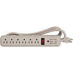 Compucessory 25102 Strip Surge Protector, 6 Outlets, 840 Joules, 6' Cord, 330 V orginal image