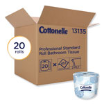 Cottonelle® 2-Ply Bathroom Tissue, Septic Safe, White, 451 Sheets/Roll, 20 Rolls/Carton orginal image
