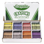 Crayola Classpack Large Size Crayons, 50 Each of 8 Colors, 400/Box orginal image
