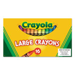 Crayola Large Crayons, 16 Colors/Box orginal image