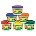Crayola Modeling Dough Bucket, 3 lbs, Assorted, 6 Buckets/Set orginal image