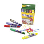 Crayola Washable Window Crayons, 5/Set orginal image