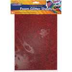 Creativity Street Wonderfoam Glitter Sheets, Art Project, Craft Project, Recommended For 3 Year, 10 Piece(s), 11.70