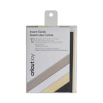Cricut® Joy Insert Cards, 4.25 x 5.5, 12 Assorted Color Cards/12 Black Inserts/12 White Envelopes orginal image