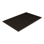 Crown Mats & Matting Ribbed Vinyl Anti-Fatigue Mat, 36 x 60, Black orginal image