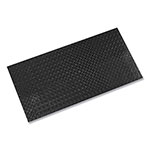 Crown Tuff-Spun Foot Lover Diamond Surface Mat, Rectangular, 36 x 60, Black orginal image