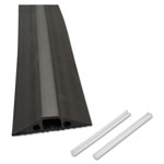 D-Line® Medium-Duty Floor Cable Cover, 2.75 x 0.5 x 6 ft, Black orginal image