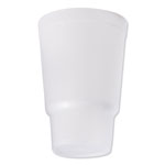 Dart Foam Drink Cups, 32 oz, White, 16/Bag, 25 Bags/Carton orginal image