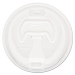 Dart Optima Reclosable Lid, Fits 12-24 oz Foam Cups, White, 1000/Carton orginal image