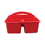 Deflecto Antimicrobial Creativity Storage Caddy, Red orginal image