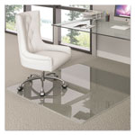 Deflecto Premium Glass All Day Use Chair Mat - All Floor Types, 36 x 46, Rectangular, Clear orginal image