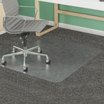 Deflecto SuperMat Frequent Use Chair Mat, Medium Pile Carpet, Flat, 46 x 60, Rectangle, Clear orginal image