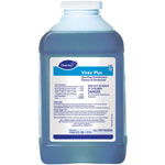 Diversey Virex Plus Disinfectant Cleaner - Concentrate Liquid - 84.5 fl oz (2.6 quart) - Surfactant Scent - 2 / Carton - Blue orginal image