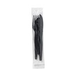 Dixie Individually Wrapped Heavyweight Cutlery Set, Fork/Knife/Spoon/Napkin, 250/Carton orginal image