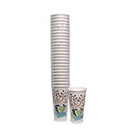 Dixie PerfecTouch Paper Hot Cups, 20 oz, Coffee Haze Design, 25/Pack orginal image