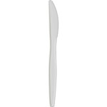 Dixie PKM21 White Mediumweight Plastic Knives, 6.56" orginal image