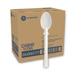 Dixie SmartStock Tri-Tower Dispensing System Cutlery, Teaspoons, Natural, 40/Pack, 24 Packs/Carton orginal image