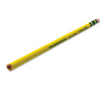 Dixon Ticonderoga Tri-Write Triangular Pencil, HB (#2), Black Lead, Yellow Barrel, Dozen orginal image