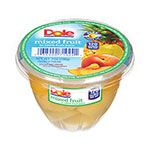 Dole® Mixed Fruit in 100% Fruit Juice Cups, Peaches/Pears/Pineapple, 7 oz Cup, 12/Box orginal image
