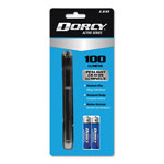 Dorcy 100 Lumen LED Penlight, 2 AAA Batteries (Included), Silver orginal image