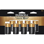 Duracell CopperTop Alkaline Batteries, C, 8/PK orginal image