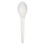 Eco-Products Plantware Compostable Cutlery, Spoon, 6