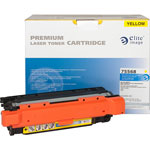 Elite Image Remanufactured Toner Cartridge, Alternative for HP 504A (CE252A), Laser, 7000 Pages, Yellow, 1 Each orginal image