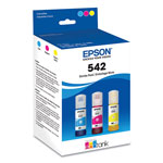 Epson T542520S (T542) EcoTank Ultra High-Capacity Ink Bottles, Cyan/Magenta/Yellow orginal image