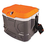 Ergodyne Chill-Its 5170 17-Quart Industrial Hard Sided Cooler, Orange/Gray, 30/Pallet orginal image