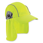Ergodyne Chill-Its 6650 High-Performance Hat Plus Neck Shade, Polyester, One Size Fits Most, Lime orginal image