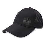 Ergodyne Chill-Its 8937 Performance Cooling Baseball Hat, One Size Fits Most, Black orginal image