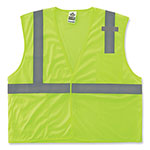 Ergodyne GloWear 8210HL Class 2 Economy Mesh Hook and Loop Vest, Polyester, Small/Medium, Lime orginal image