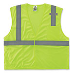 Ergodyne GloWear 8210HL-S Single Size Class 2 Economy Mesh Vest, Polyester, X-Large, Lime orginal image