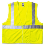 Ergodyne GloWear 8210Z Class 2 Economy Vest, Polyester Mesh, Large/X-Large, Lime orginal image