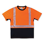 Ergodyne GloWear 8283BK Class 2 Lightweight Performance Hi-Vis T-Shirt, Polyester, 3X-Large, Orange orginal image