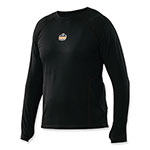 Ergodyne N-Ferno 6435 Midweight Long Sleeve Base Layer Shirt, 2X-Large, Black orginal image