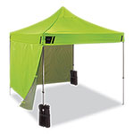Ergodyne Shax 6051 Heavy-Duty Pop-Up Tent Kit, Single Skin, 10 ft x 10 ft, Polyester/Steel, Lime orginal image
