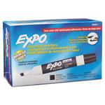 Expo® Low-Odor Dry-Erase Marker, Broad Chisel Tip, Black, Dozen orginal image