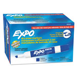 Expo® Low-Odor Dry-Erase Marker, Broad Chisel Tip, Blue, Dozen orginal image
