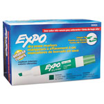 Expo® Low-Odor Dry-Erase Marker, Broad Chisel Tip, Green, Dozen orginal image