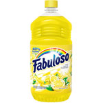 Fabuloso® Multi-Purpose Cleaner, 56 fl oz (1.8 quart), Lemon Scent, 1 Bottle, Yellow orginal image