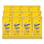 Fabuloso® Multi Purpose Wipes, Lemon, 7 x 7, 24/Pack, 12 Packs/Carton orginal image